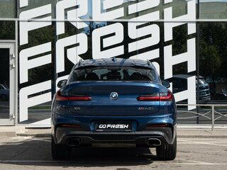 2020 BMW X4 M40i II (G02), синий, 5649000 рублей, вид 4