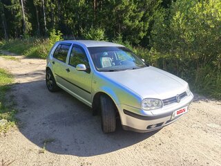 2002 Volkswagen Golf IV, серебристый, 360000 рублей, вид 3