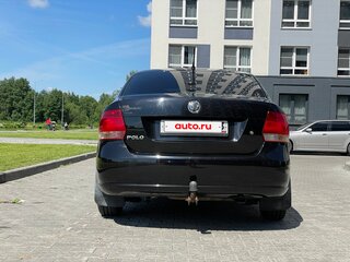 2015 Volkswagen Polo V, чёрный, 890000 рублей, вид 5