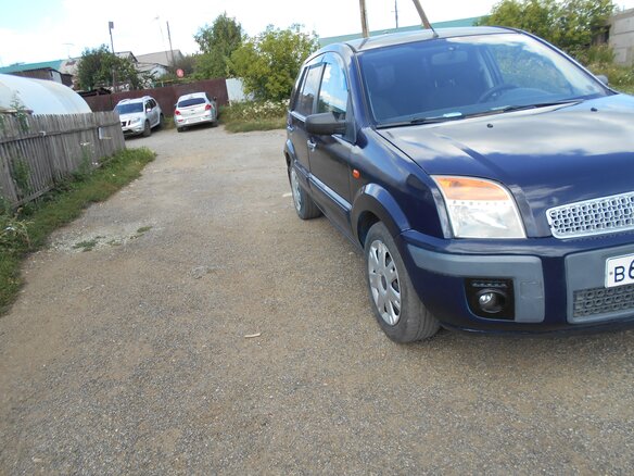 2006 Ford Fusion I Рестайлинг, синий, 315000 рублей - вид 3