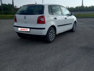 2002 Volkswagen Polo IV, белый, 290000 рублей, вид 5