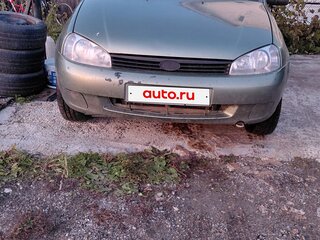 2010 Lada (ВАЗ) Kalina I, зелёный, 90000 рублей, вид 2