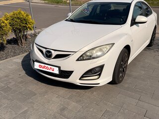 2011 Mazda 6 II (GH) Рестайлинг, белый, 1050000 рублей, вид 1
