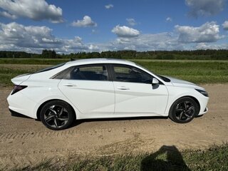 2022 Hyundai Elantra VII (CN7), белый, 1550000 рублей, вид 3