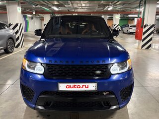 2015 Land Rover Range Rover Sport SVR II, синий, 3350000 рублей, вид 3