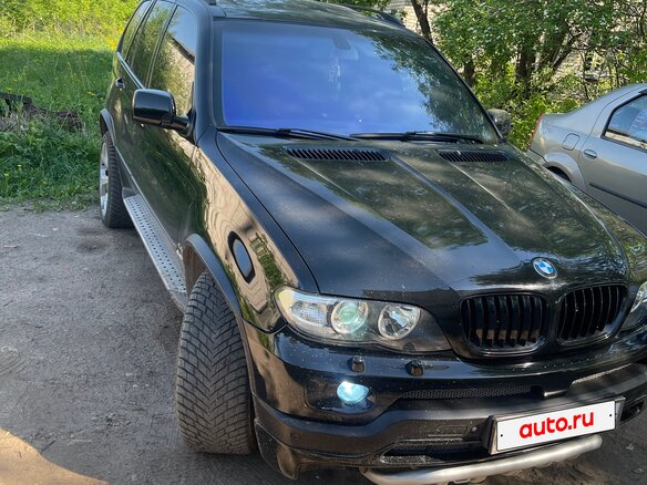 2003 BMW X5 4.4i I (E53), чёрный, 1300000 рублей - вид 14