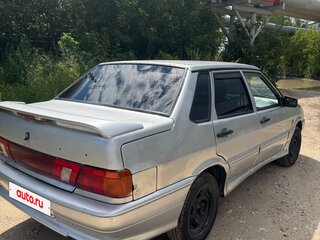 2007 Lada (ВАЗ) 2115, серебристый, 65000 рублей, вид 3
