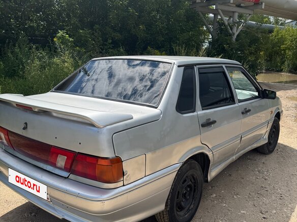 2007 Lada (ВАЗ) 2115, серебристый, 55000 рублей - вид 2