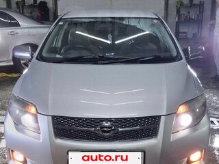 2008 Toyota Corolla Axio X (E140, E150) Рестайлинг, серебристый, 650000 рублей, вид 1