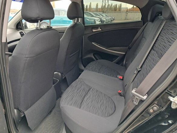 2014 Hyundai Solaris I Рестайлинг, чёрный, 820000 рублей - вид 11