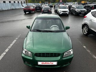 2000 Hyundai Accent II, зелёный, 280000 рублей, вид 2