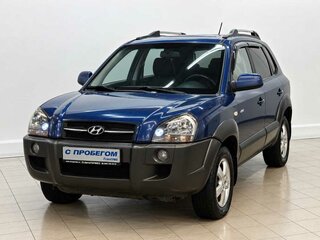 2007 Hyundai Tucson I, синий, 600000 рублей, вид 1