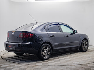 2008 Mazda 3 I (BK) Рестайлинг, чёрный, 329000 рублей, вид 5