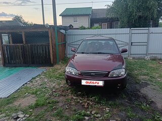 2007 Kia Spectra I Рестайлинг 2, красный, 180000 рублей, вид 1