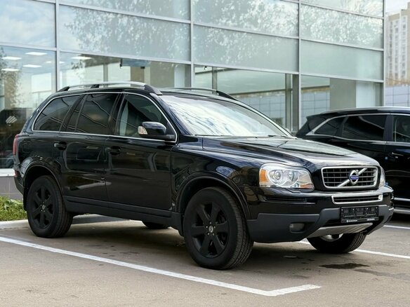 2010 Volvo XC90 I Рестайлинг, чёрный