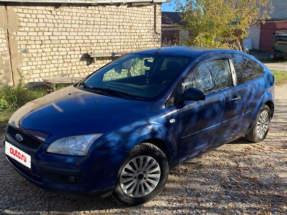2007 Ford Focus II, синий - вид 5