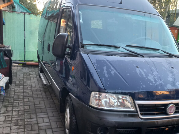 2011 Fiat Professional Ducato, синий, 1300000 рублей