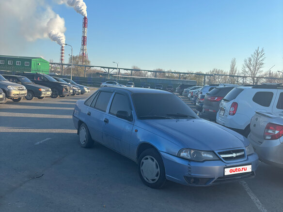 2008 Daewoo Nexia I Рестайлинг, синий, 120000 рублей - вид 1