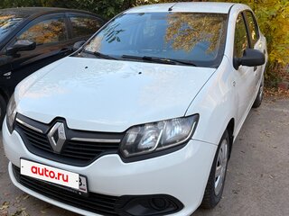 2015 Renault Logan II, белый, 380000 рублей, вид 3