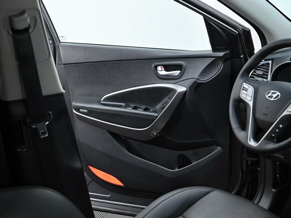 2014 Hyundai Santa Fe III, серый - вид 9