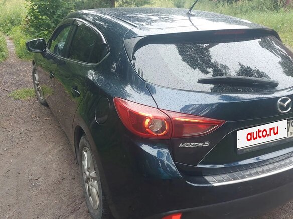 2014 Mazda 3 III (BM), синий, 1450000 рублей - вид 3