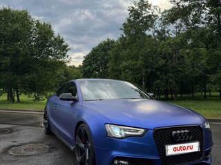2014 Audi A5 I (8T) Рестайлинг, синий, 2400000 рублей, вид 2