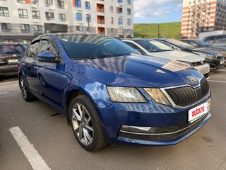 2018 Skoda Octavia III (A7) Рестайлинг, синий, 1549500 рублей, вид 5