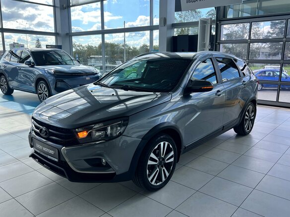 2019 Lada (ВАЗ) Vesta SW Cross I, серый - вид 2