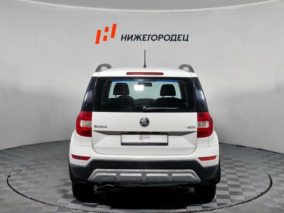 2014 Skoda Yeti I Рестайлинг, белый - вид 6
