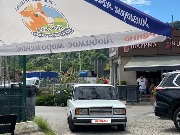 2008 Lada (ВАЗ) 2107, белый, 280000 рублей - вид 7
