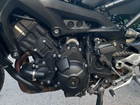2019 Yamaha MT-09 (FZ-09), чёрный, 1000000 рублей, вид 4