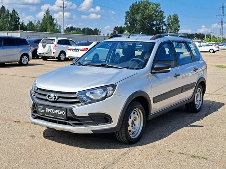2022 Lada (ВАЗ) Granta Cross I Рестайлинг, серебристый, 625000 рублей, вид 1