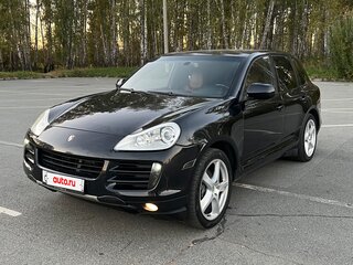 2008 Porsche Cayenne I Рестайлинг (957), чёрный, 1000000 рублей, вид 2