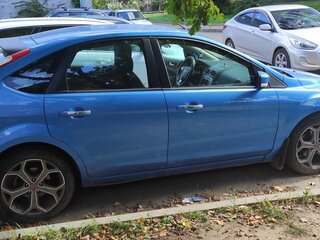 2008 Ford Focus II Рестайлинг, голубой, 530000 рублей, вид 2