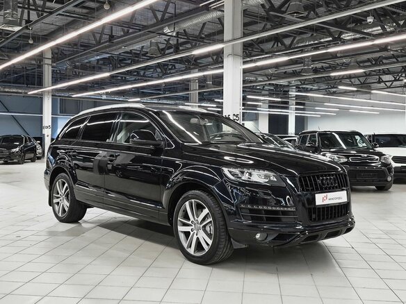 2012 Audi Q7 I (4L) Рестайлинг, чёрный, 1949000 рублей - вид 2