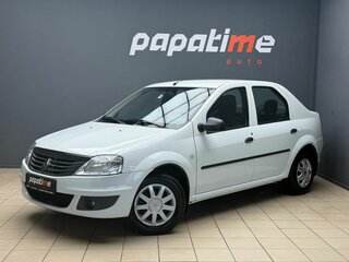 2011 Renault Logan I Рестайлинг, белый, 599000 рублей, вид 1