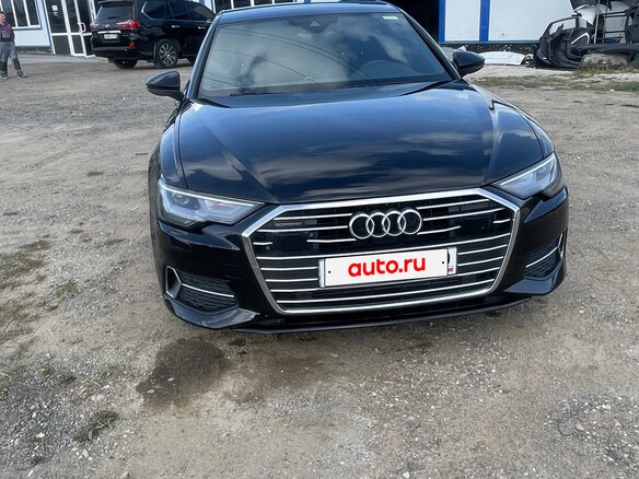 2020 Audi A6 45 TDI V (C8), чёрный