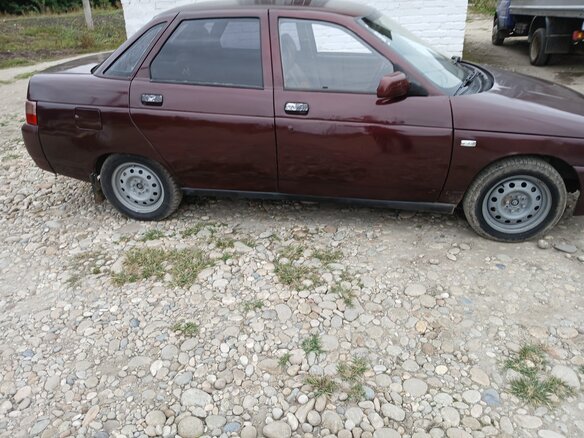 1999 Lada (ВАЗ) 2110, красный, 130000 рублей - вид 2