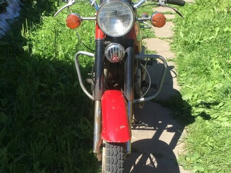 1978 Jawa 350 CL, красный, 90000 рублей, вид 1