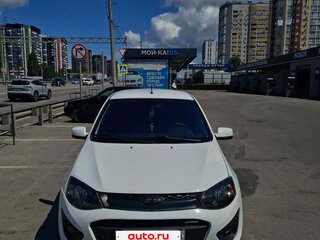 2018 Lada (ВАЗ) Kalina Sport II, белый, 635000 рублей, вид 5
