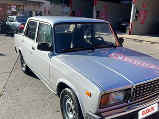 2011 Lada (ВАЗ) 2107, серебристый, 340000 рублей, вид 4