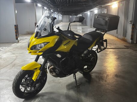 2015 Kawasaki Versys 650, жёлтый, 560000 рублей, вид 3