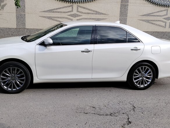 2016 Toyota Camry VII (XV50) Рестайлинг, белый, 1950000 рублей - вид 5