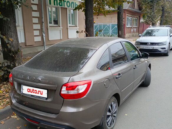 2020 Lada (ВАЗ) Granta I Рестайлинг, коричневый - вид 6
