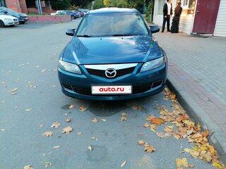 2007 Mazda 6 I (GG) Рестайлинг, синий, 415000 рублей, вид 2