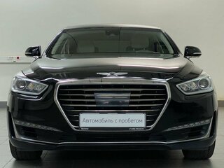 2017 Genesis G90 Limousine I, чёрный, 1800000 рублей, вид 3