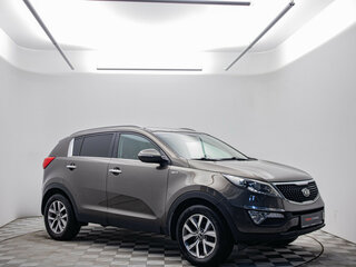 2014 Kia Sportage III Рестайлинг, серый, 1306000 рублей, вид 3