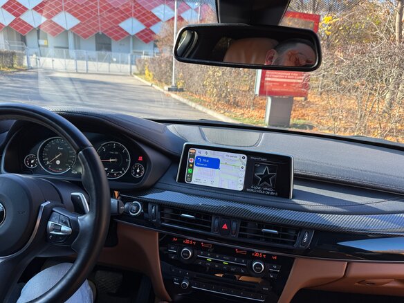 2018 BMW X6 40d II (F16), голубой, 5200000 рублей - вид 18