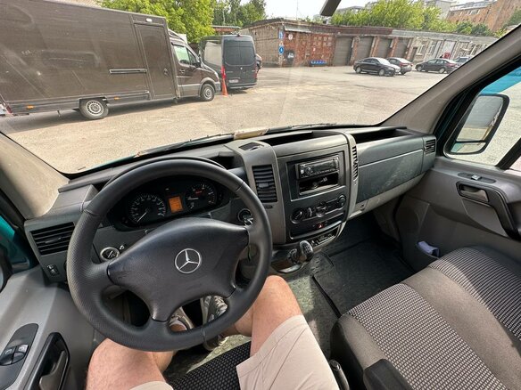 2008 Mercedes-Benz Sprinter, зелёный, 1050000 рублей - вид 9