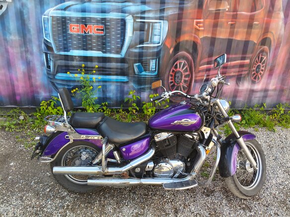 1996 Honda VT 1100, фиолетовый - вид 4